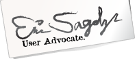 Eric Sagalyn User Experience and Visual Design for Print, Web and Mobile Portfolio